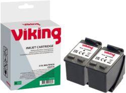 Office Depot Compatible HP 21 Black Ink Cartridge Twin Pack 