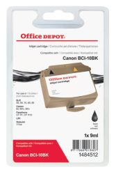 Office Depot Compatible Canon BCI 10 Black Inkjet Cartridge