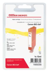Office Depot Compatible Canon BCI3EY Yellow Ink Tank