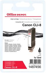 Office Depot Compatible Canon CLI 8PHBK Photo Black Ink Tank 