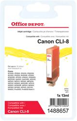 Office Depot Compatible Canon CLI 8Y Yellow Ink Tank 