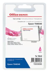Office Depot Compatible Epson T048340 Magenta Inkjet Cartridge