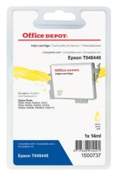 Office Depot Compatible Epson T048440 Yellow Inkjet Cartridge