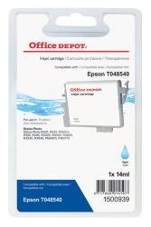 Office Depot Compatible Epson T048540 Light Cyan Inkjet Cartridge
