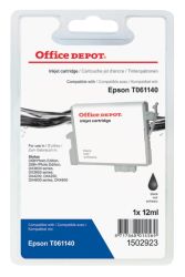 Office Depot Compatible Epson T061140 Black Inkjet Cartridge