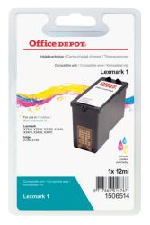 Office Depot Compatible Lexmark 1 Colour Ink Cartridge 18CX970E
