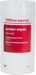 Office Depot Pre saturated Screen Wet Wipes 100 Per Tub