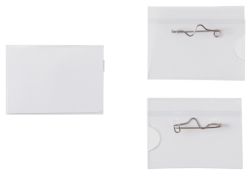 Office Depot Pin Badges 62 x 43mm 50pk