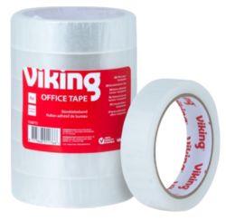 niceday Large Core office Tape 25mm x 66m 6pk