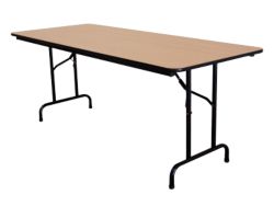 rs togo Stackable folding Table H735 x W760 x D1830mm Beech