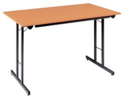 rs togo Stackable folding Table H735 x W760 x D1525mm Beech