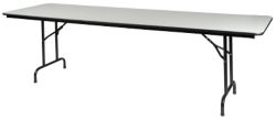 rs togo Stackable folding Table H735 x W760 x D2440mm Ligt Grey