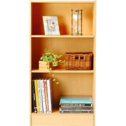 Low Narrow Bookcase 2 Adjustable Shelves 1150H x 600W x 300Dmm