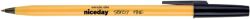 Niceday ball point pens fine tip black box 50