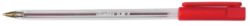 Niceday Slim Stick Ball Point Pens Medium Tip Red Box 20