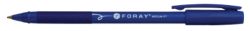 Foray Qline Stick Pen Blue Pack 12