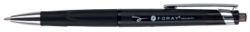 Foray Soft Grip Pens Medium Nib Black Pack 12