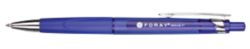 Foray Soft Grip Pens Medium Nib Blue Pack 12
