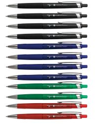 Foray Soft Grip Pens Medium Nib Assorted Pack 12