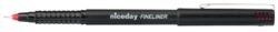 niceday Nylon Tip Fineliner Pens Red 12 pk