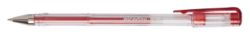 niceday Gel Slim Roller Ball Pen Red Pack 12