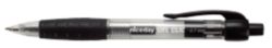 Niceday Retractable Rollerball Gel Pen Medium Nib Black Pack of 12