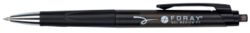 Foray Comfort Gel Rollerball Pen Black Pack 12