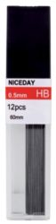 Niceday 05mm HB Fineline Leads 12 Pack