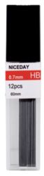 niceday 07mm HB Fineline Leads 12 pk