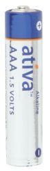 Ativa AAA Alkaline Batteries 6 per pack