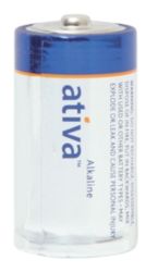 Ativa C Alkaline Batteries 24 per pack