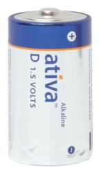 Ativa D Alkaline Batteries 24 per pack