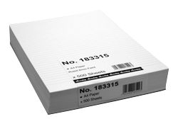 Niceday 8mm Ruled Feint Lines without a margin 500 sheet ream A4 paper