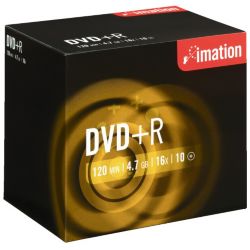 Imation Recordable DVDR 47GB 10pk 