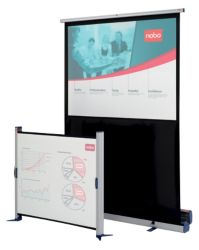 Acco Nobo Portable Floor Standing Screen 1500mm