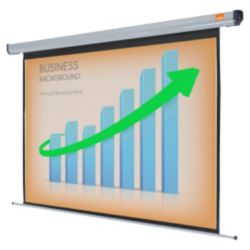 Acco Nobo Electric Plug N Play Projector Screen 2000mm