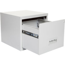 1 Drawer A4 Filing Cabinet Grey 40W x 40D x 36H cm 