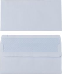 Office Depot White Business Envelopes Plain DL 80gsm Box of 1000