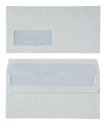 Office Depot 100 Recycled Envelopes Windowed 35 x 90mm DL 500 bx