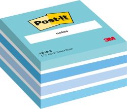 Post it Blue Cube 76mm x 76mm 1 cube per pack