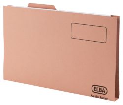 Elba Tabbed Folder Buff 100pk