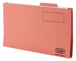 Elba Tabbed Folder Pink 100pk