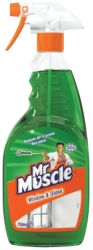 Mr Muscle Glass Cleaner 750ml Pack of 2