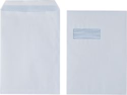 Office Depot White Business Envelopes Window C4 90gsm Box of 250