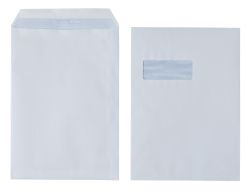Office Depot White Business Envelopes Window C4 100GSM Box 250
