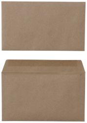 Office Depot Economy Manilla Envelopes Plain 89 x 152mm 75gsm Box 1000