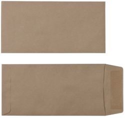 Office Depot Economy Manilla Envelopes Plain DL 90gsm Box 500