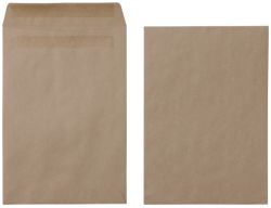 Office Depot Self Seal Manilla Envelopes Plain 254 x 178mm 90gsm Box 250