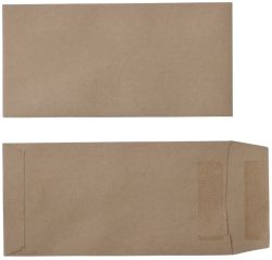 Office Depot Premium Manilla Envelopes Plain DL 115gsm Box 500