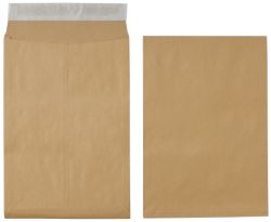 Office Depot Manilla Gusset Envelopes 356 x 254 x 25mm 115gsm Box 125